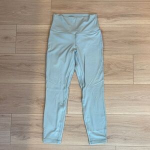 Lululemon Light Blue/Green High-Waisted Leggings